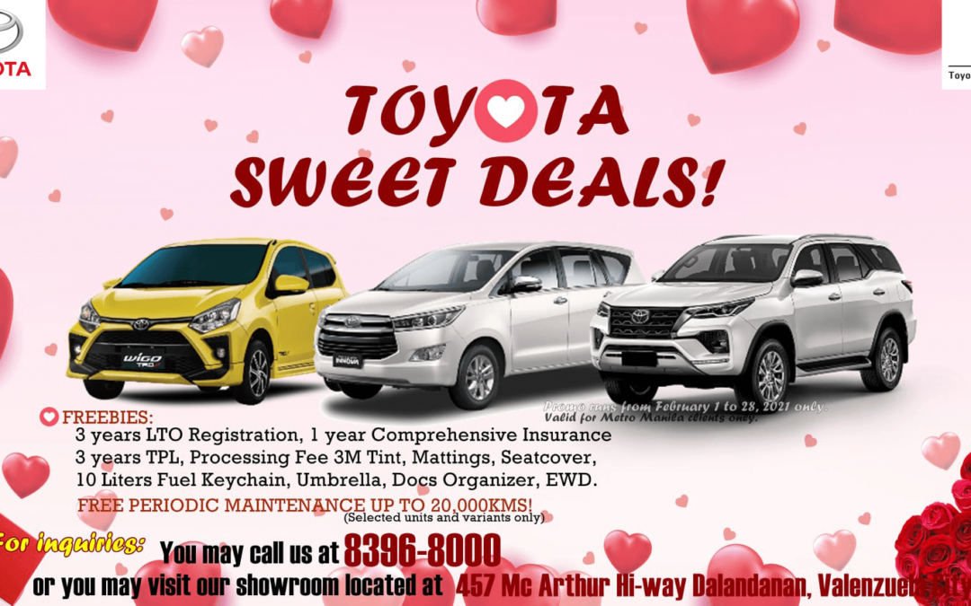 Toyota Sweet Deals