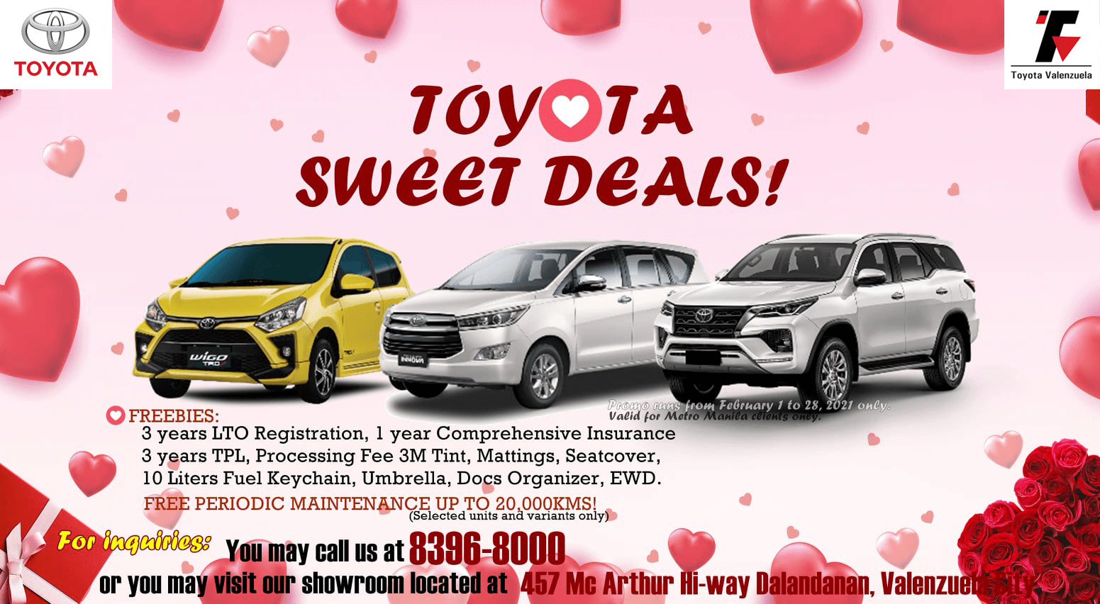 Toyota Sweet Deals