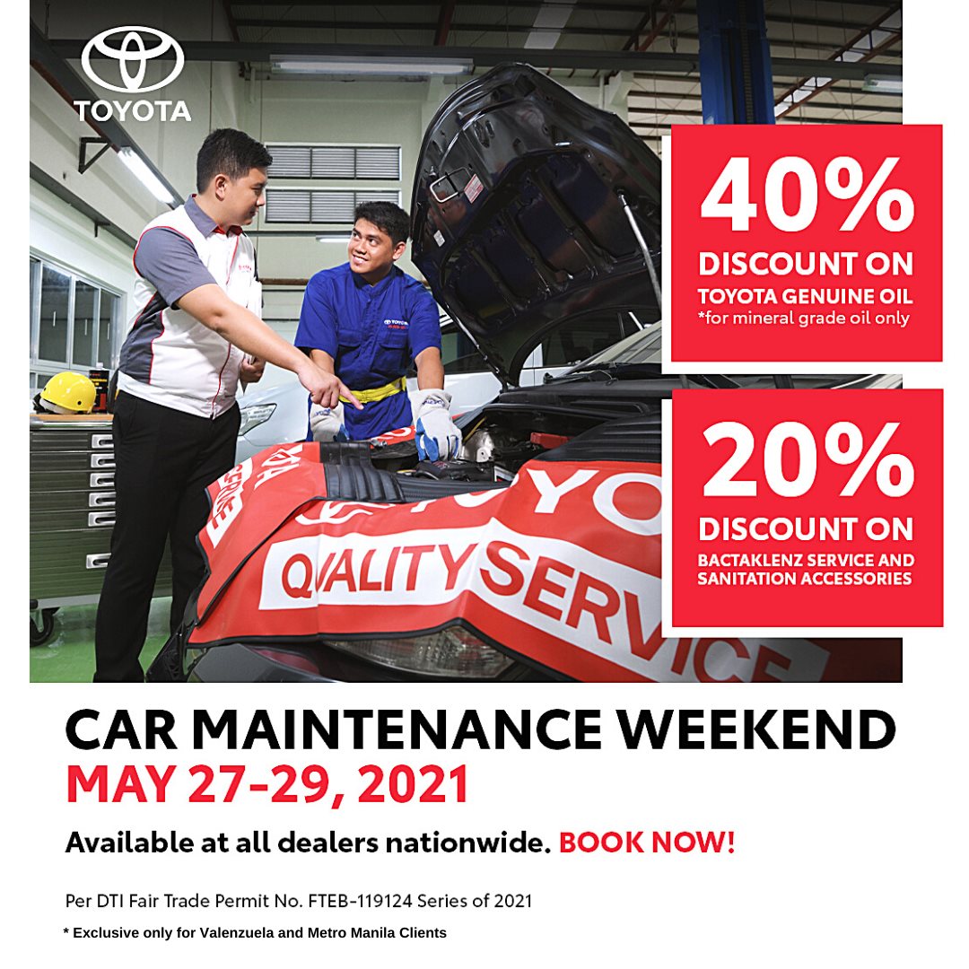 Car Maintenance Weekend