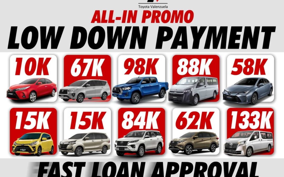 All-In Promo Low Down Payment