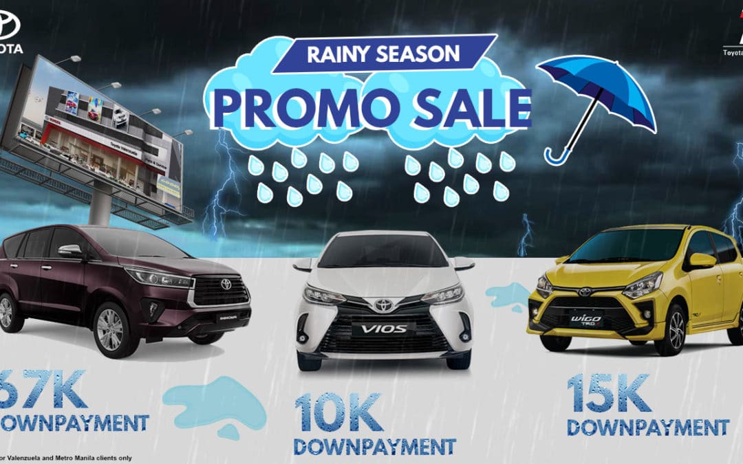 Rainy Season Promo Sale