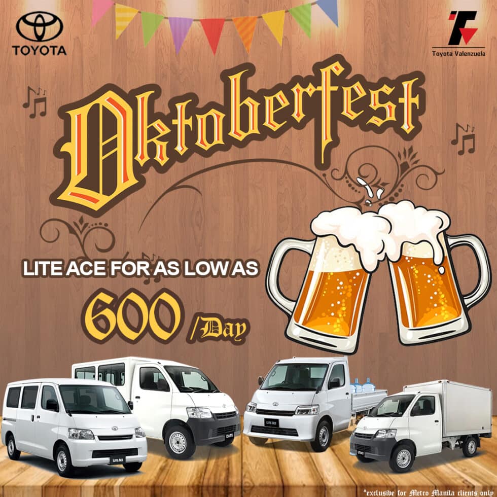 Oktoberfest Promo Toyota Valenzuela