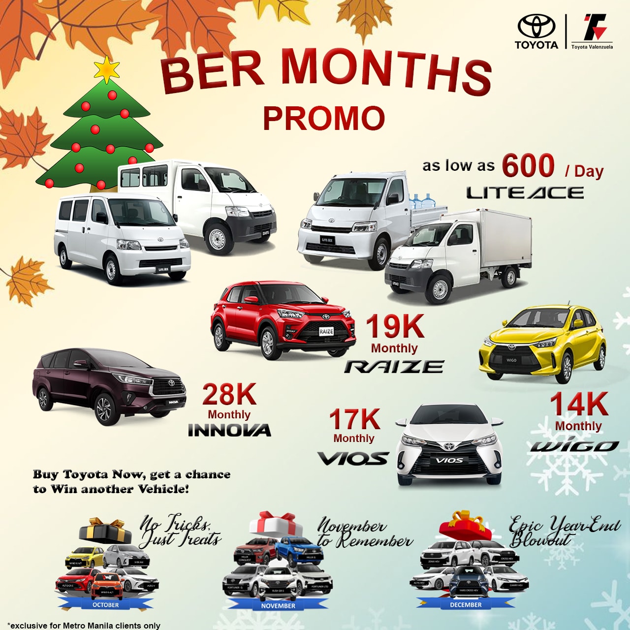 Ber Months Promo