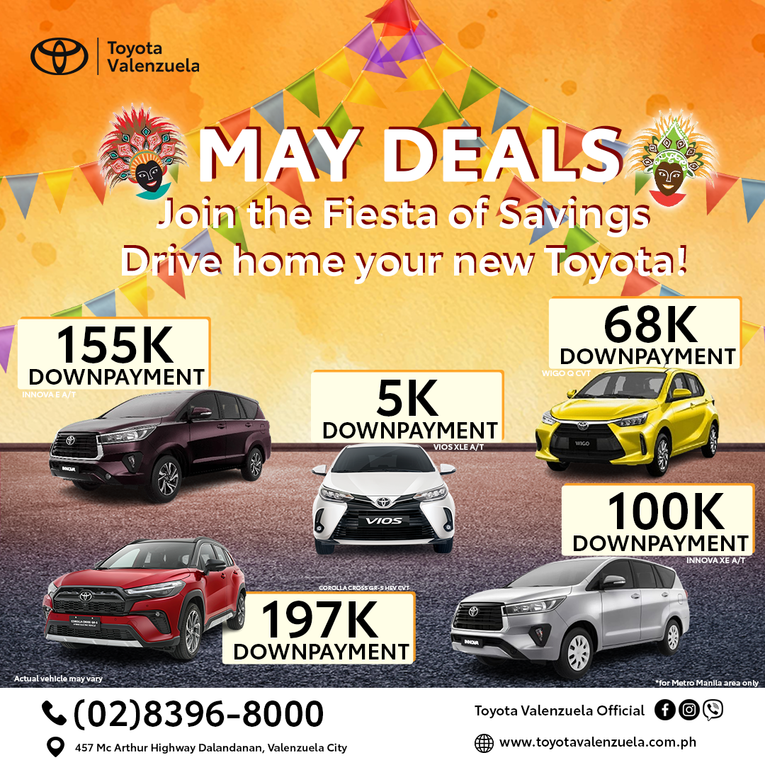 May Fiesta Promo