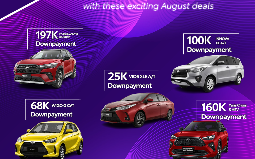 Toyota August Promo