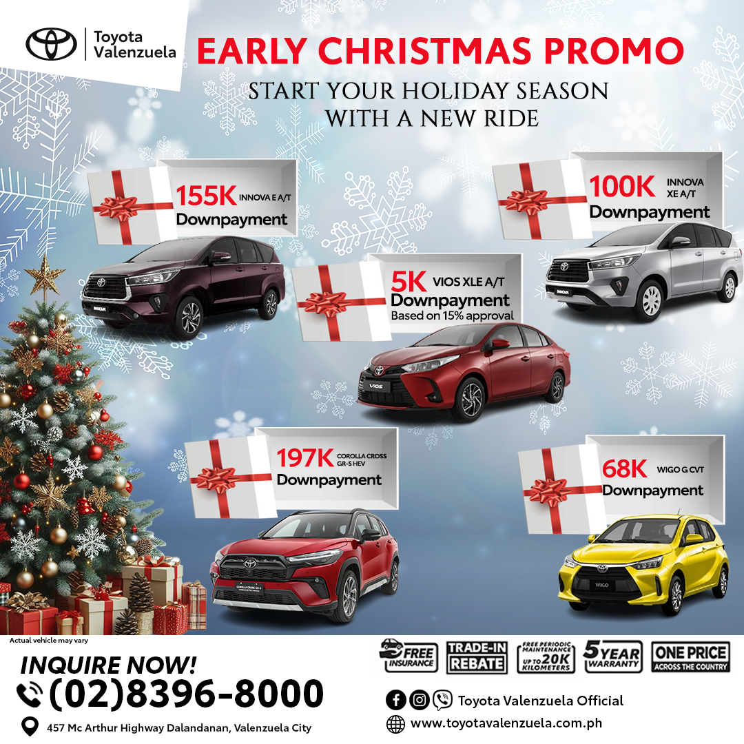 Early Christmas Promo