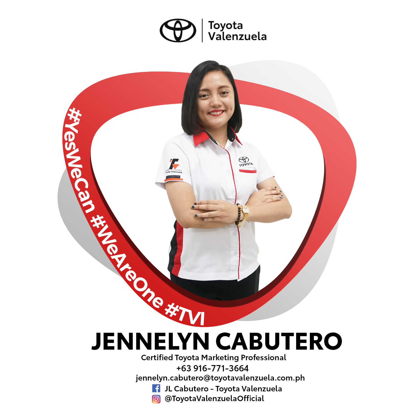 Marketing Professionals Jennelyn Cabutero