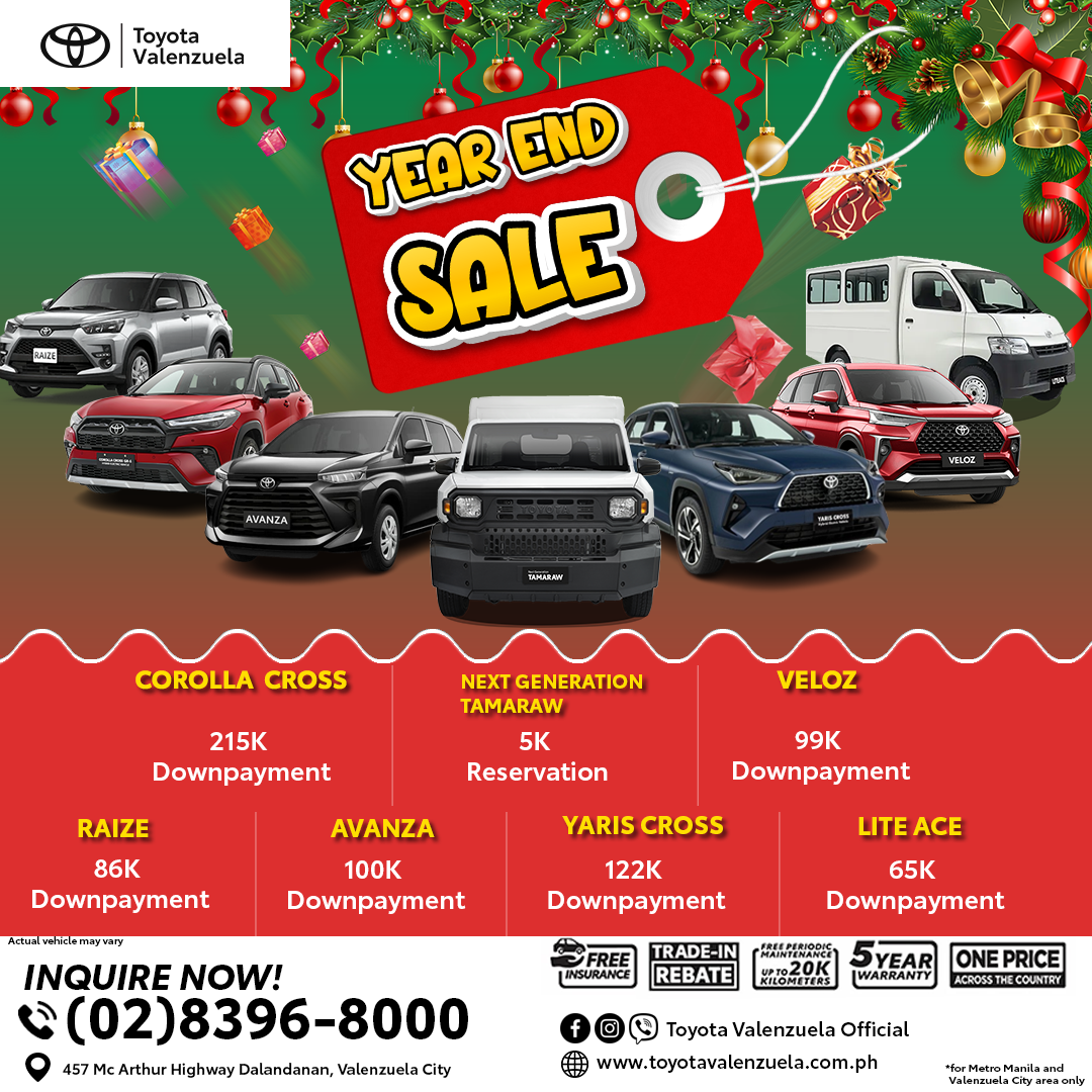 Toyota Year End Sale